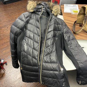 Michael Kors Down and Feather Winter Coat